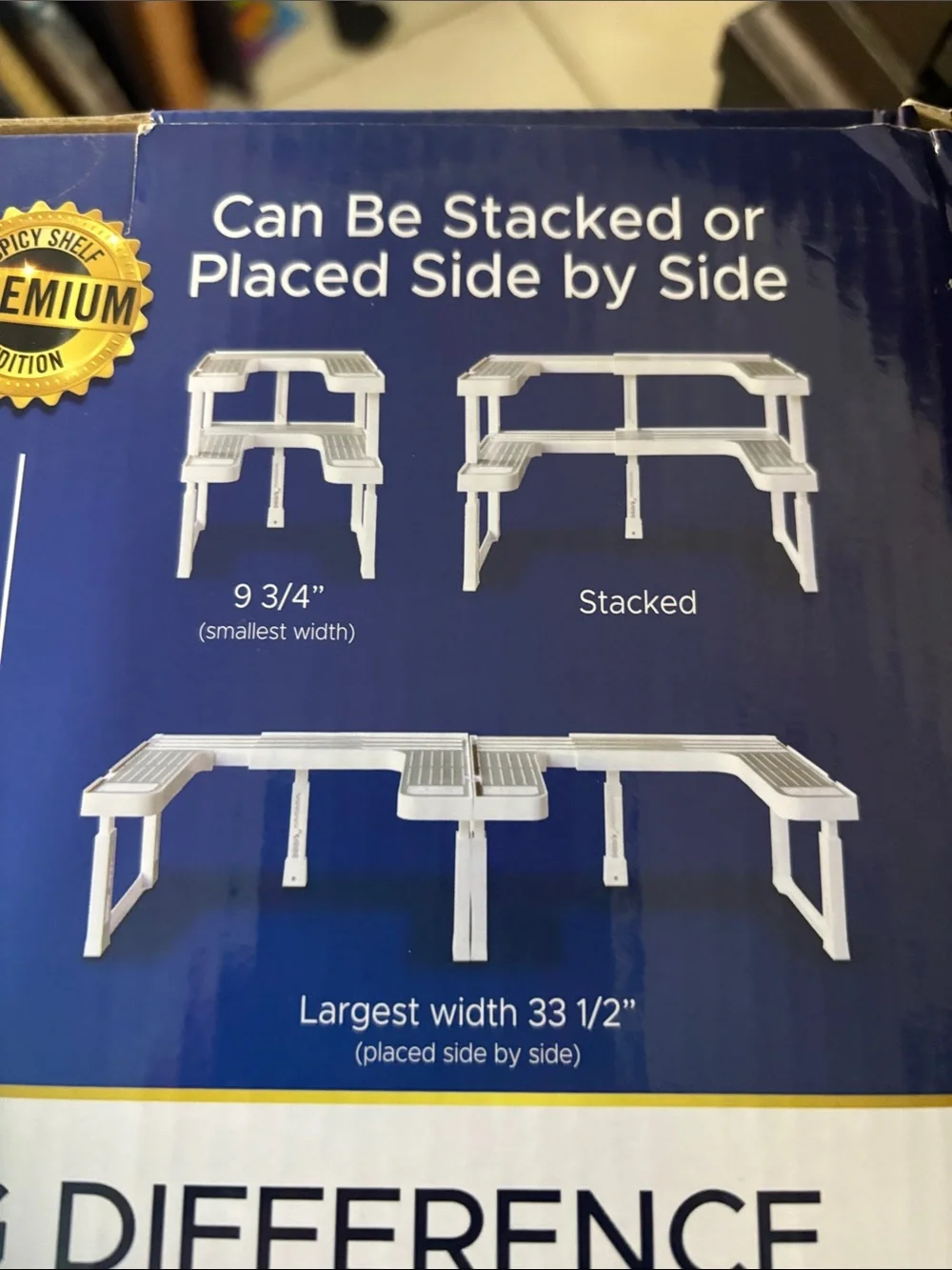 Spicy Shelf Solutions White Adjustable Shelves NWT